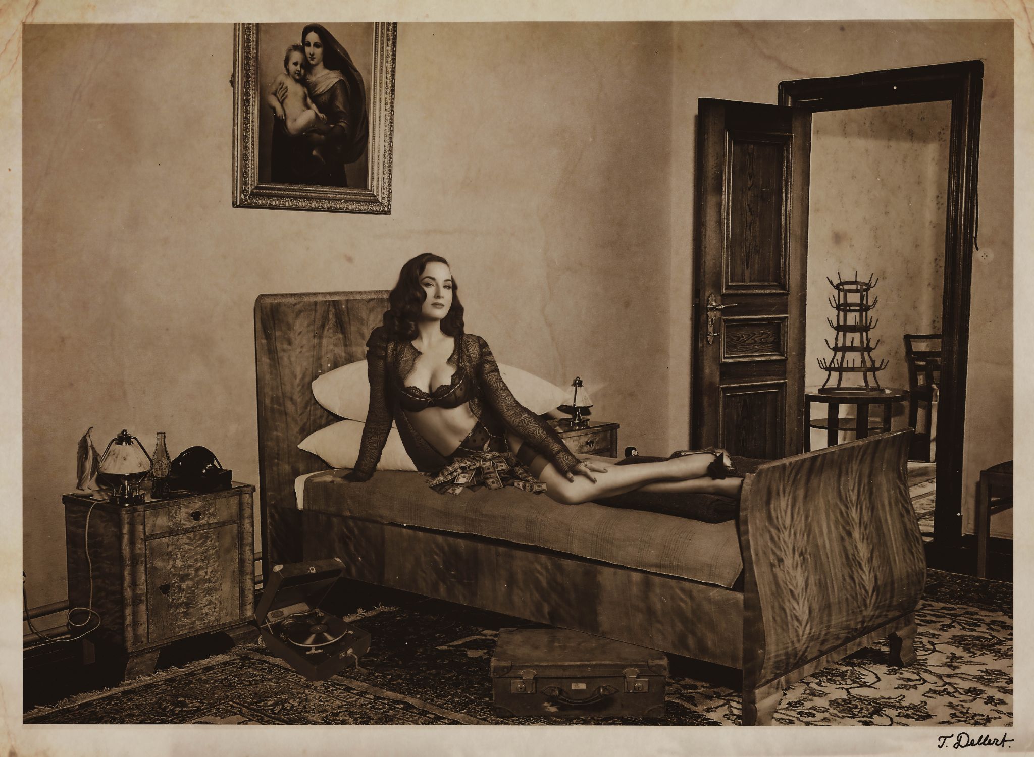 Dita inan Italian 1950's movie 